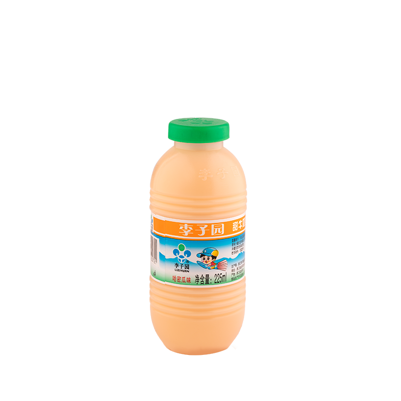 甜牛奶乳飲料（哈密瓜味），單瓶?jī)艉?25ml