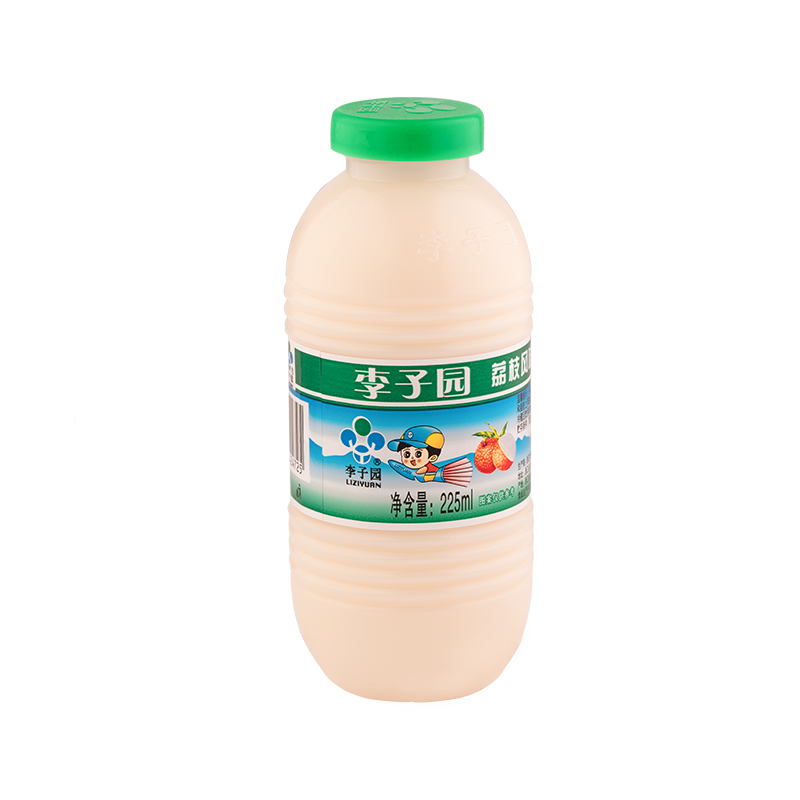 荔枝風(fēng)味乳飲料，單瓶凈含量225ml