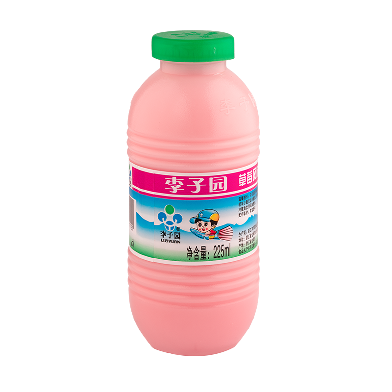 草莓風(fēng)味乳飲料，單瓶凈含量225ml